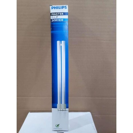 Philips Philips MASTER PL-L 24W - 830 Warm Wit  - 4 Pin - 322mm Philips Philips MASTER PL-L 24W - 830 Warm Wit  - 4 Pin - 322mm