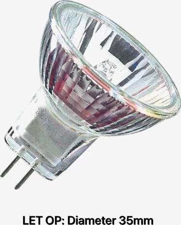 Philips Philips Brilliantline Dichroic halogeen 35W GU4 12V MR11 30D - 14627 Philips Philips Brilliantline Dichroic halogeen 35W GU4 12V MR11 30D - 14627