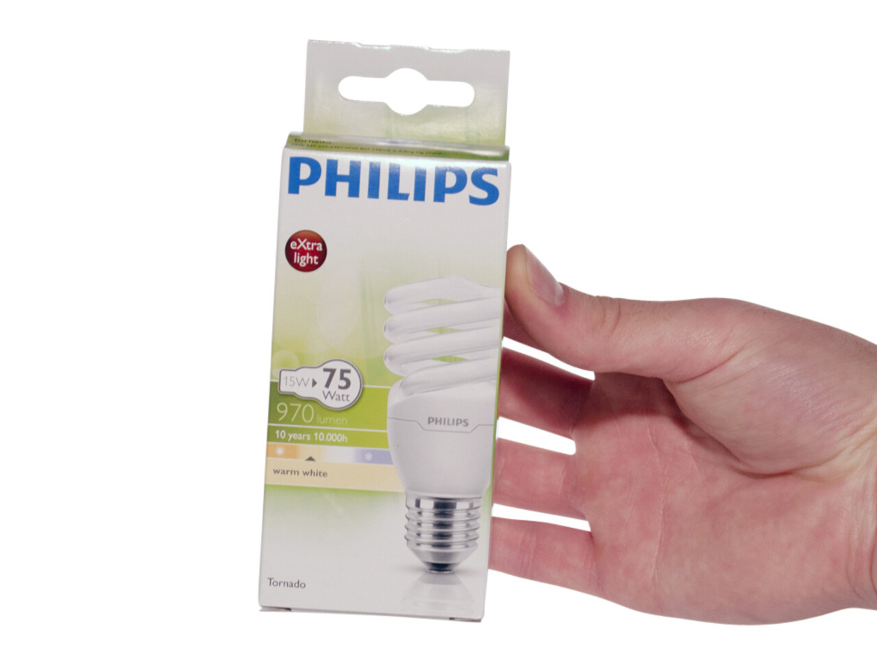 Philips Philips Spaarlamp Tornado 15W E27 Philips Philips Spaarlamp Tornado 15W E27