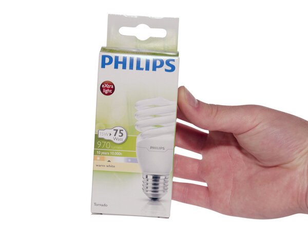 Philips Philips Spaarlamp Tornado 15W E27 Philips Philips Spaarlamp Tornado 15W E27