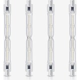 Philips Philips R7s 160W > (200w) Lang Plusline ES Halogeenlamp 2-Kneeps 118mm (4 stuks)