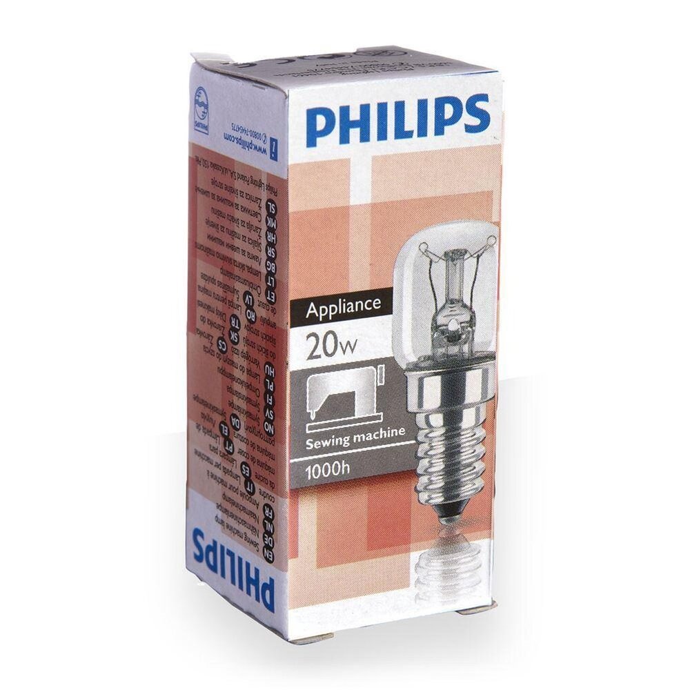 Philips Philips Helder Buis Naaimachine lamp 20W E14 Philips Philips Helder Buis Naaimachine lamp 20W E14