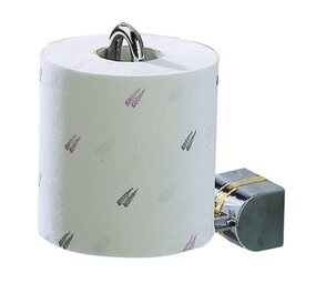 Tiger Tiger Cria Reserverolhouder enkele rol  RVS verchroomd glas (3479) Tiger Tiger Cria Reserverolhouder enkele rol  RVS verchroomd glas (3479)