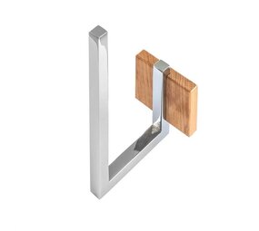 Tiger Tiger Zenna - Reserve WC-rolhouder Metaal Glans met Hout beuken kleur (3504)