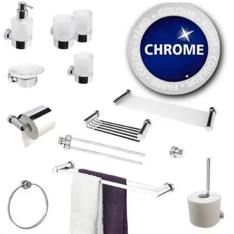 Tiger Tiger Verdi - Handdoekring - Chroom glans - (2014) Tiger Tiger Verdi - Handdoekring - Chroom glans - (2014)