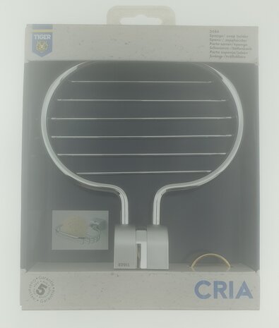 Tiger Tiger Cria spons/zeephouder chroom mat (3484.3)) Tiger Tiger Cria spons/zeephouder chroom mat (3484.3))