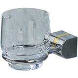 Tiger Tiger Cria Bekerhouder enkel met glas - Chroom glans -  (3451) Tiger Tiger Cria Bekerhouder enkel met glas - Chroom glans -  (3451)