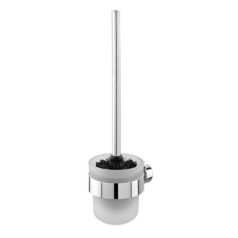 Tiger Tiger Verdi Toiletborstel met houder - RVS verchroomd glans - Mat glazen borstelhouder - (2024) Tiger Tiger Verdi Toiletborstel met houder - RVS verchroomd glans - Mat glazen borstelhouder - (2024)