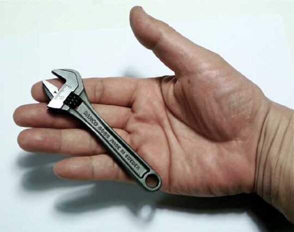 Bahco Bahco 8069 Verstelbare Precisie Moersleutel 11cm lang Bahco Bahco 8069 Verstelbare Precisie Moersleutel 11cm lang