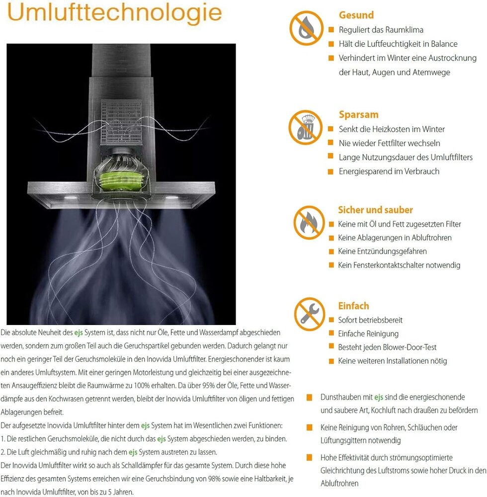 invvitec Invvitec afzuigkap WH-60 Cube B 60cm inox - EJS systeem invvitec Invvitec afzuigkap WH-60 Cube B 60cm inox - EJS systeem