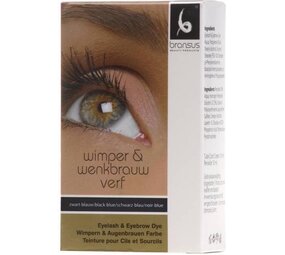 Bransus Bransus wimper & wenkbrauw verf zwart ( complete set ) Bransus Bransus wimper & wenkbrauw verf zwart ( complete set )
