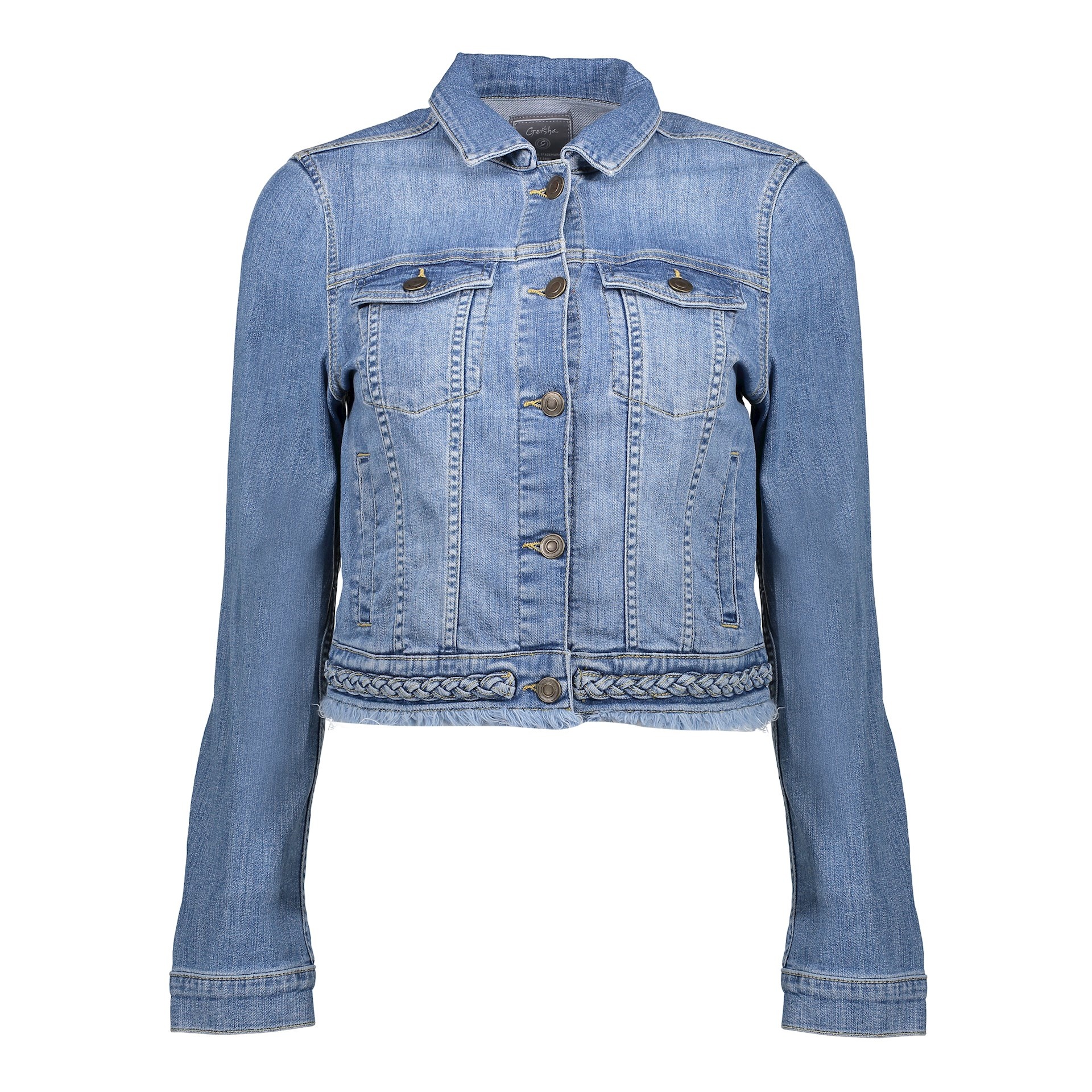 Denim jacket mid blue Clearance