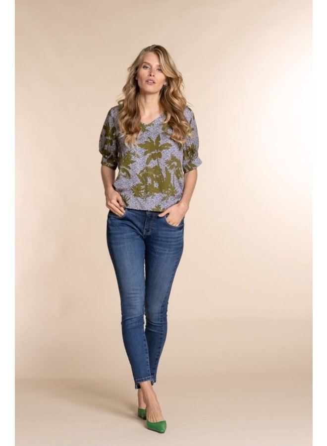 TOP 23213-20 2202 OLIVE GREEN/ BLUE