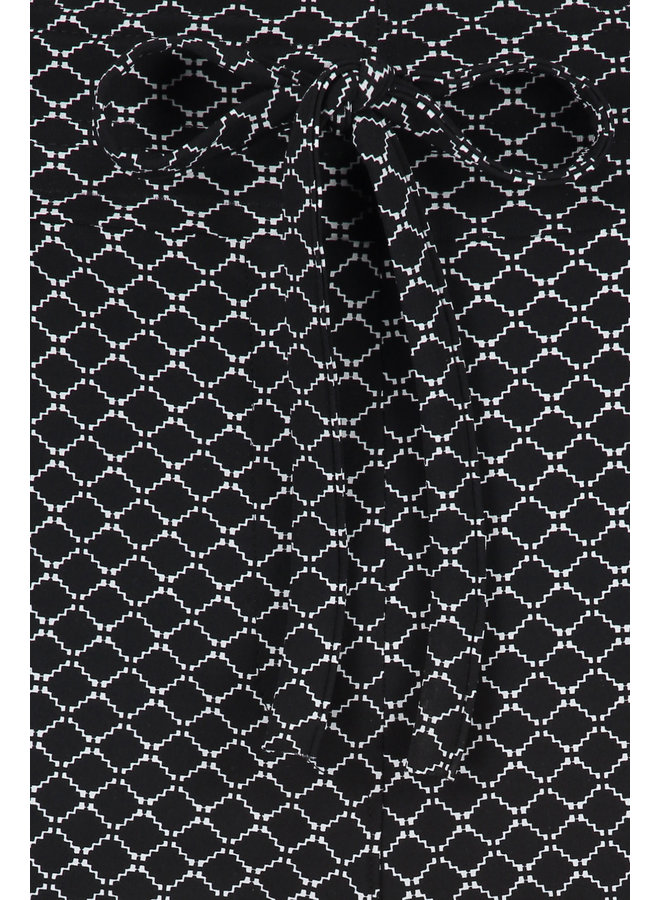 BROEK STAIR WALLPAPER 07615 BLACK/OFF WHITE