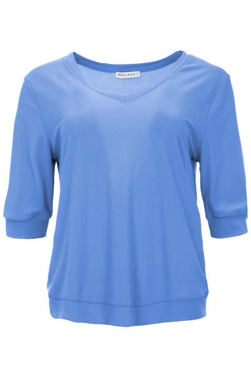 TOP BIBI SP23.60.015 SPRING BLUE - NATHALJA.NL | Dameskleding Venlo