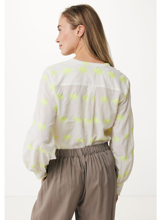 Blouse Embroderie 10234 Offwhite