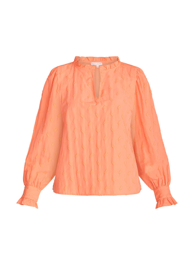 Blouse Iva SP24.20.005 D3 Apricot