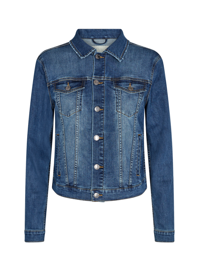 Jeans Jacket FQROCK Medium Blue Denim