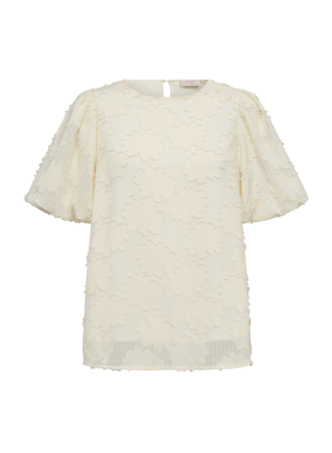 Blouse FQCARMEN Chiffon Jacquard Tofu