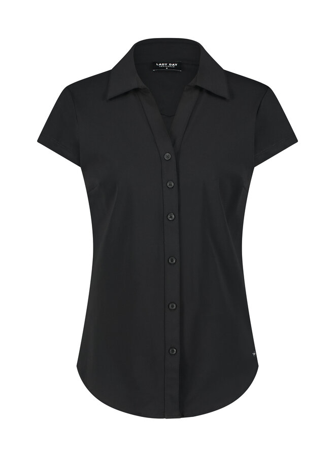 Blouse Suzy Cap L27.375.1066 Black