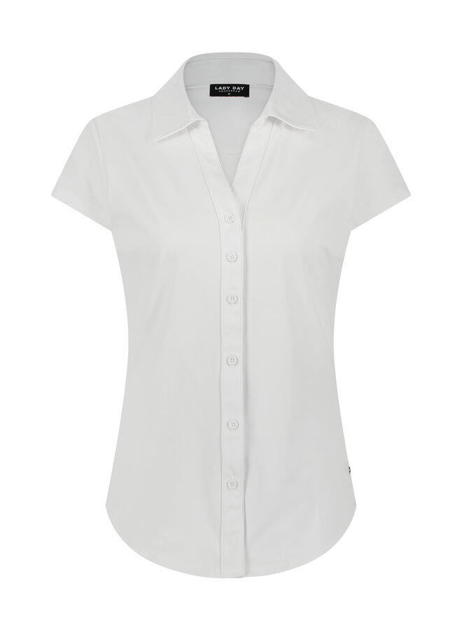 Blouse Suzy Cap L27.375.1066 White