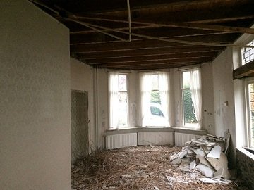 Visgraat tapisvloer met band en bies leggen in Driebergen (15)