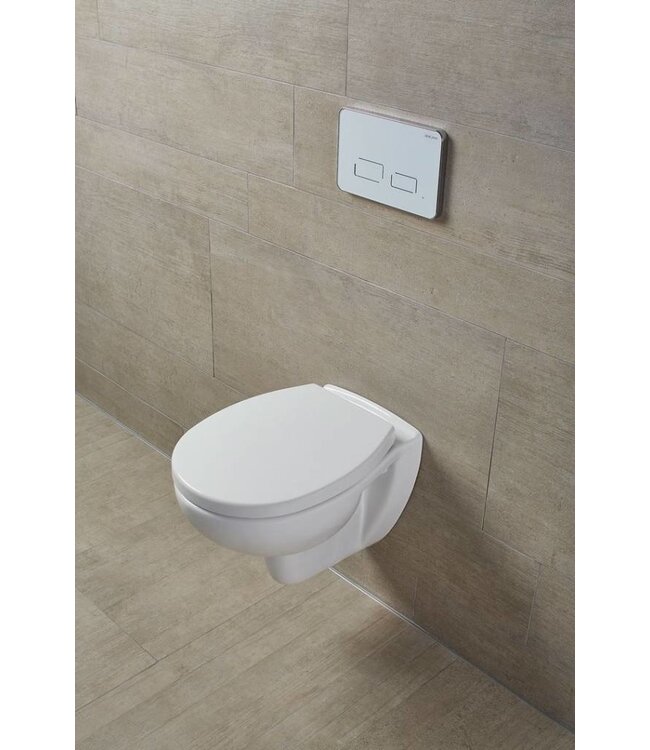 Sanitear Universale Toepassing EGGE Softclose wc bril + Deksel, Afneembaar