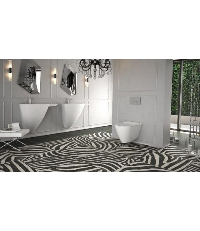 Sanitear MINERAAL Hangend Toilet , Antibacterieel NANO Coating