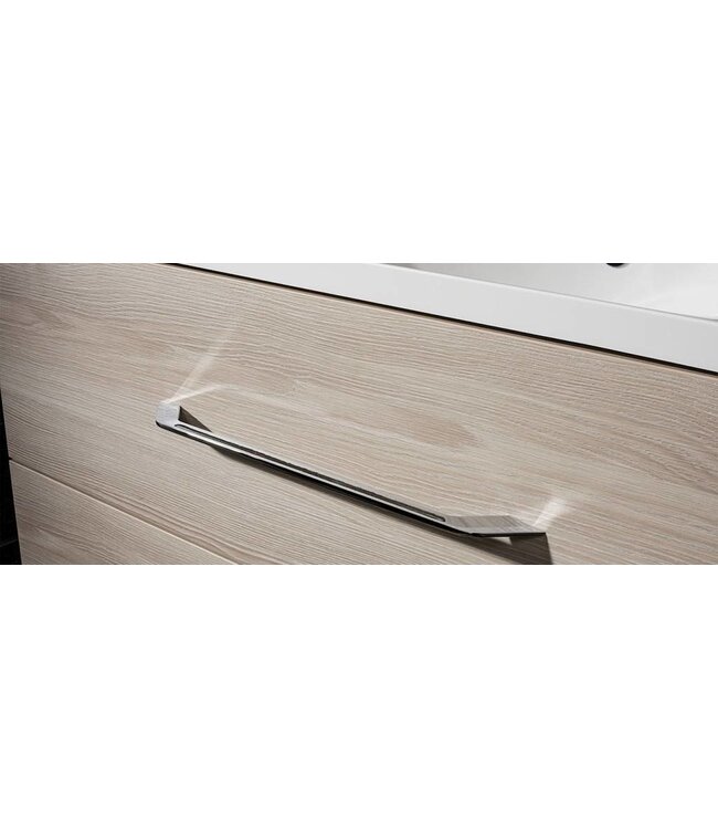 Acqua dell'arte Badkamermeubel Set 90 cm 5 DELIGE ! Eiken, Melamine Coating