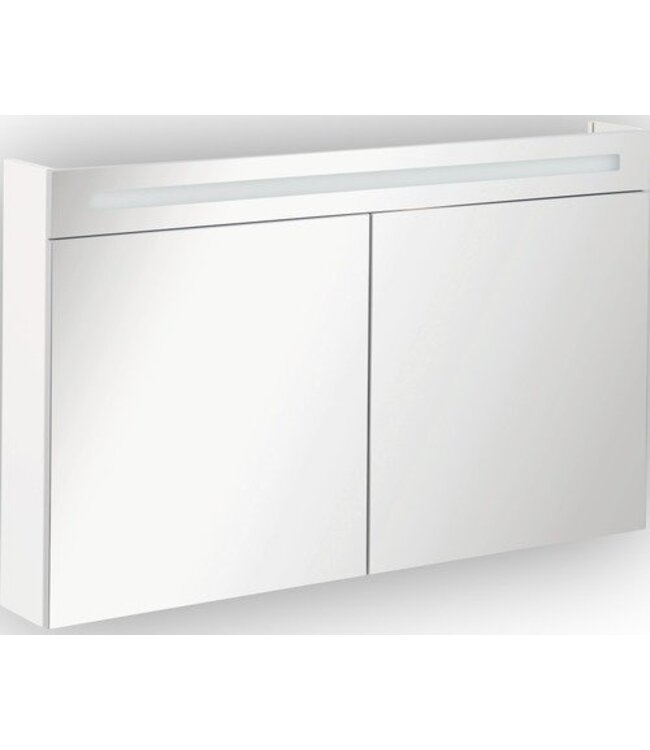 Acqua dell'arte 120 cm badkamermeuble set 5 delig HOOGGLANS WIT