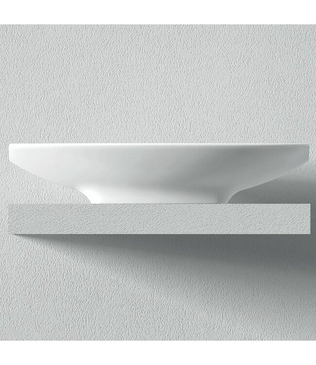 Sanitear Opzetwastafel,Thor PUUR serie, 63,5 x 43 x 12,5 cm Antibacterieel