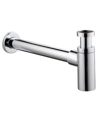 Sifon , RVS , Massieve Messing , Rond