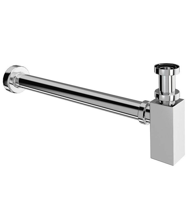 Nordlig Stal Fonteinsifon SQUARE RVS 5/4" x 32 mm