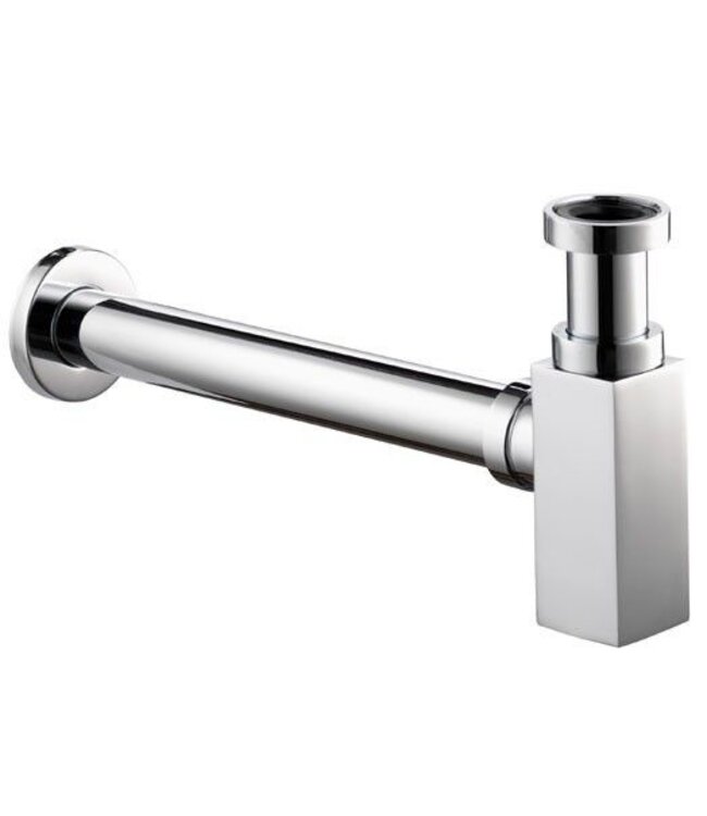 " Nordlig Stal " Fonteinsifon SQUARE CHROOM 5/4" x 32 mm