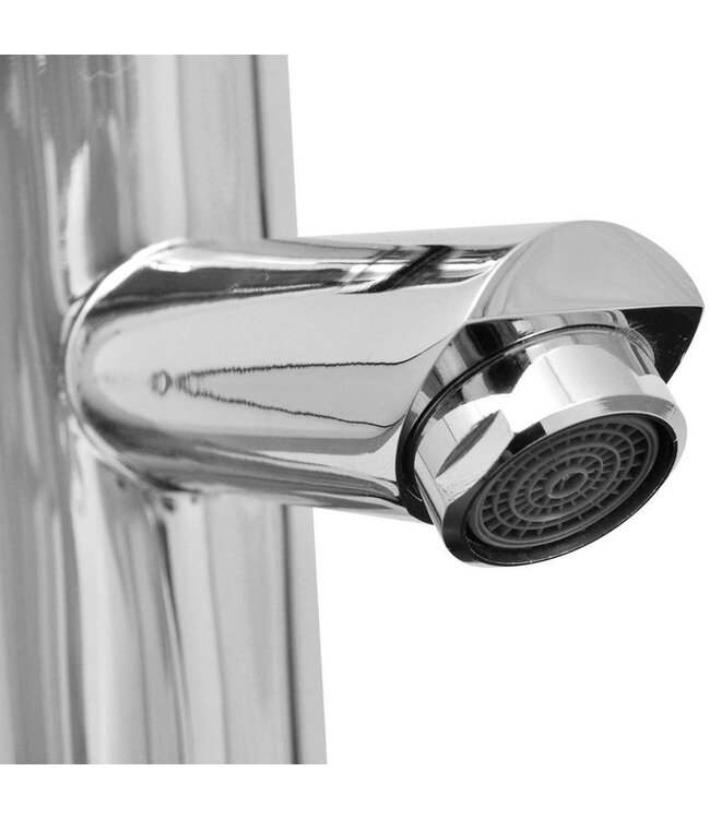 Nordlig Stal Fonteinkraan Rond Vorm , Chroom