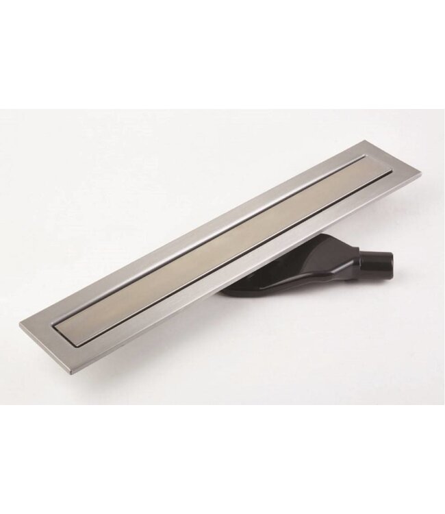 Sanitear Douchegoot RVS met FLENS 360° Draaibaar Sifon+ Afneembaar Haarfilter 60 CM