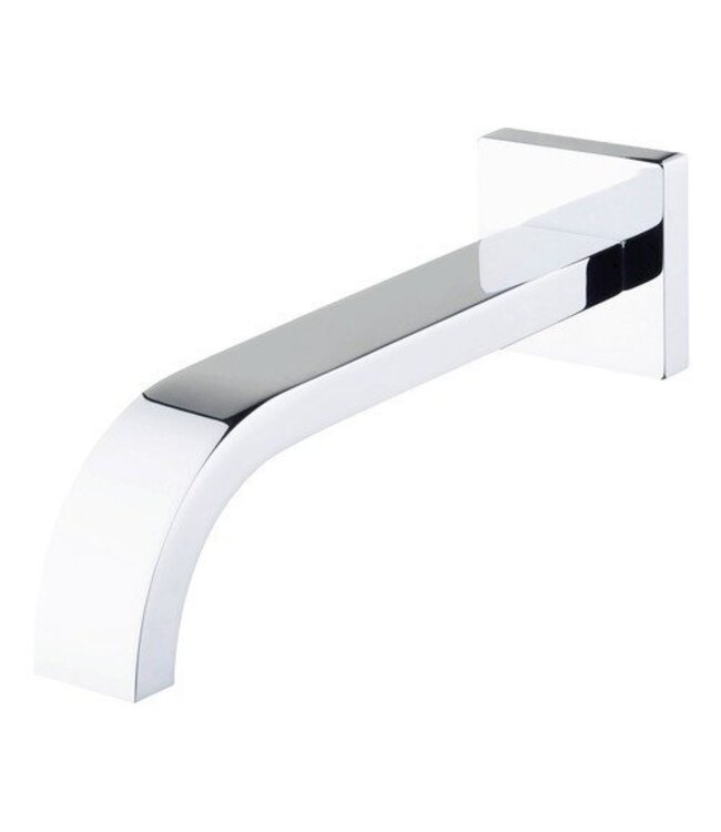 Nordlig STAAL Baduitloop square / Chroom