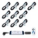 Hamulight LED Spots 10 st. incl. afstandbediening en transformator Hamulight LED Spots 10 st. incl. afstandbediening en transformator