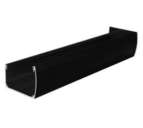 Pext Aluminium siergoot zwart (RAL9005) Pext Aluminium siergoot zwart (RAL9005)