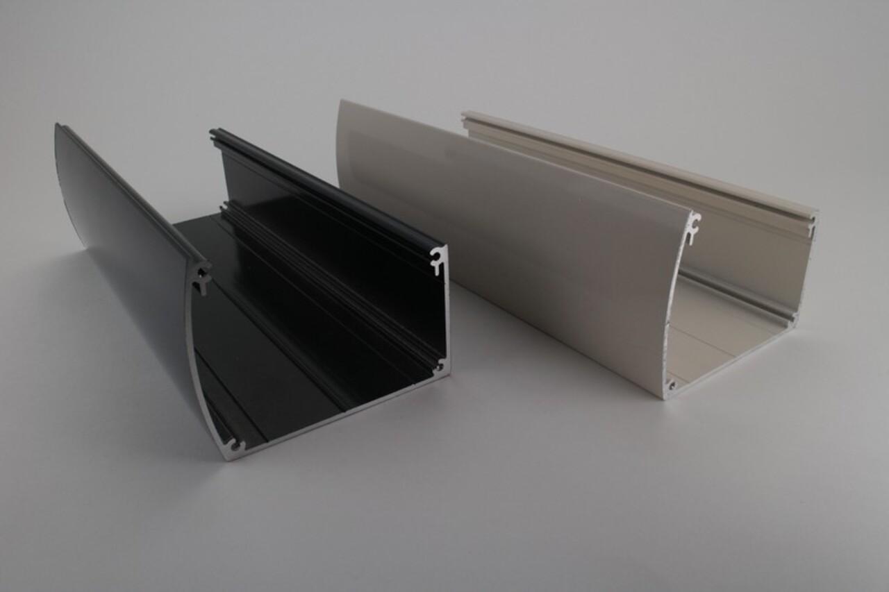 Pext Aluminium siergoot zwart (RAL9005) Pext Aluminium siergoot zwart (RAL9005)