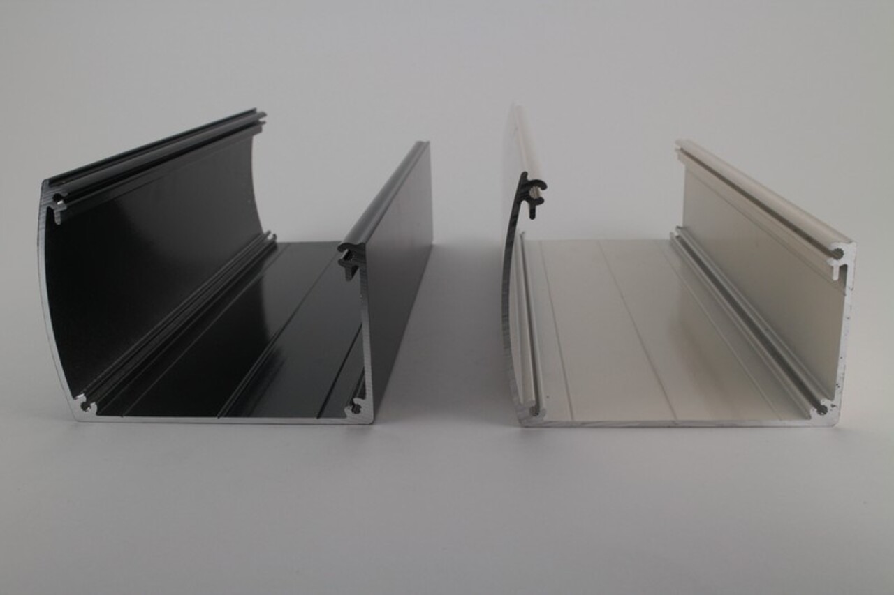 Pext Aluminium siergoot zwart (RAL9005) Pext Aluminium siergoot zwart (RAL9005)