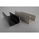 Pext Aluminium siergoot gebroken wit (RAL9010) Pext Aluminium siergoot gebroken wit (RAL9010)