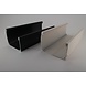 Pext Aluminium siergoot gebroken wit (RAL9010) Pext Aluminium siergoot gebroken wit (RAL9010)