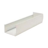 Pext Aluminium siergoot gebroken wit (RAL9010) Pext Aluminium siergoot gebroken wit (RAL9010)