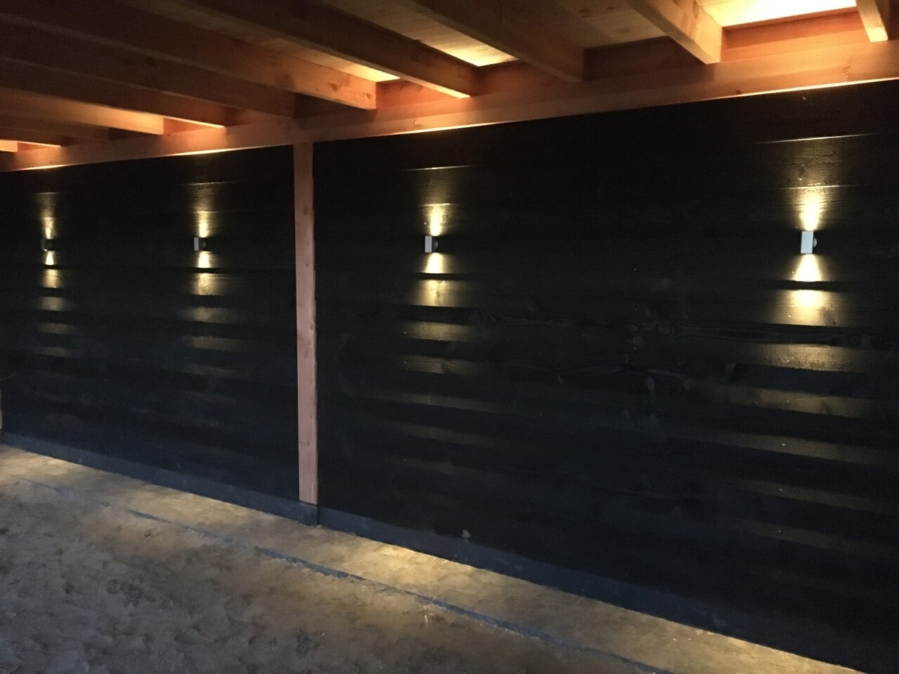 Hamulight Wandspot up & down grijs vierkant