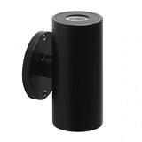 Hamulight Wandspot up & down zwart rond Hamulight Wandspot up & down zwart rond