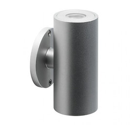 Hamulight Wandspot up & down grijs rond Hamulight Wandspot up & down grijs rond