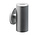 Wandspot up & down  grijs rond