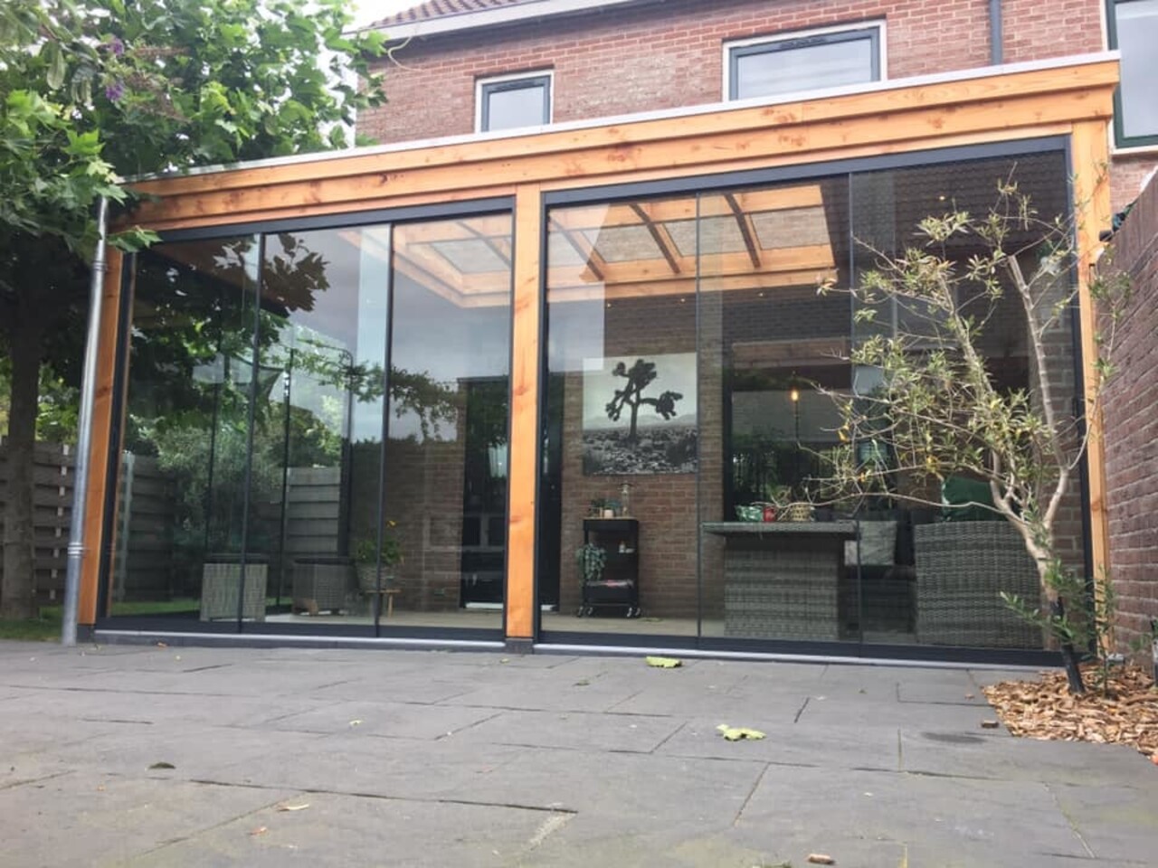 Pext Terrasoverkapping Muuraanbouw Modern Pext Terrasoverkapping Muuraanbouw Modern