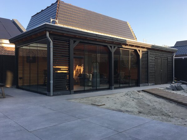 Pext Terrasoverkapping Vrijstaand Klassiek Pext Terrasoverkapping Vrijstaand Klassiek